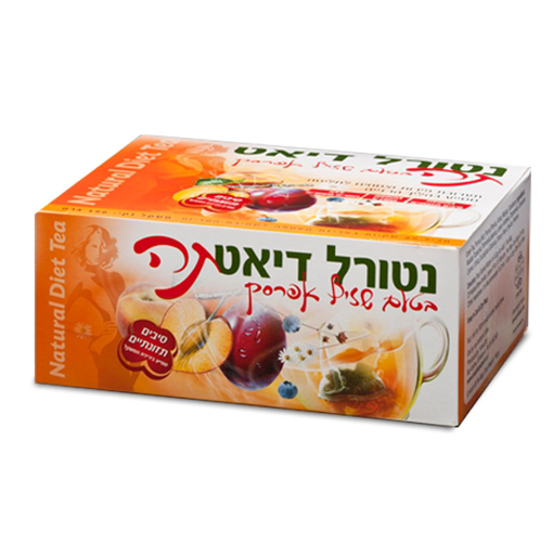 תה נטורל דיאט שזיף אפרסק