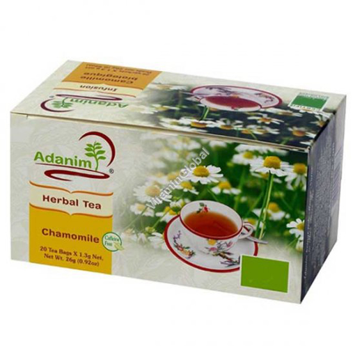 עדנים צמחים לחליטה קמומיל 20 שקיקי תה