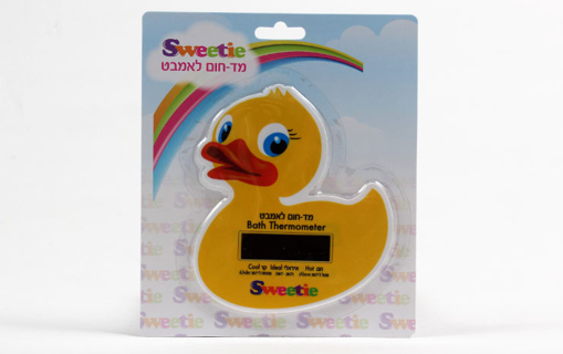 Sweetie מד חום לאמבט ברווז